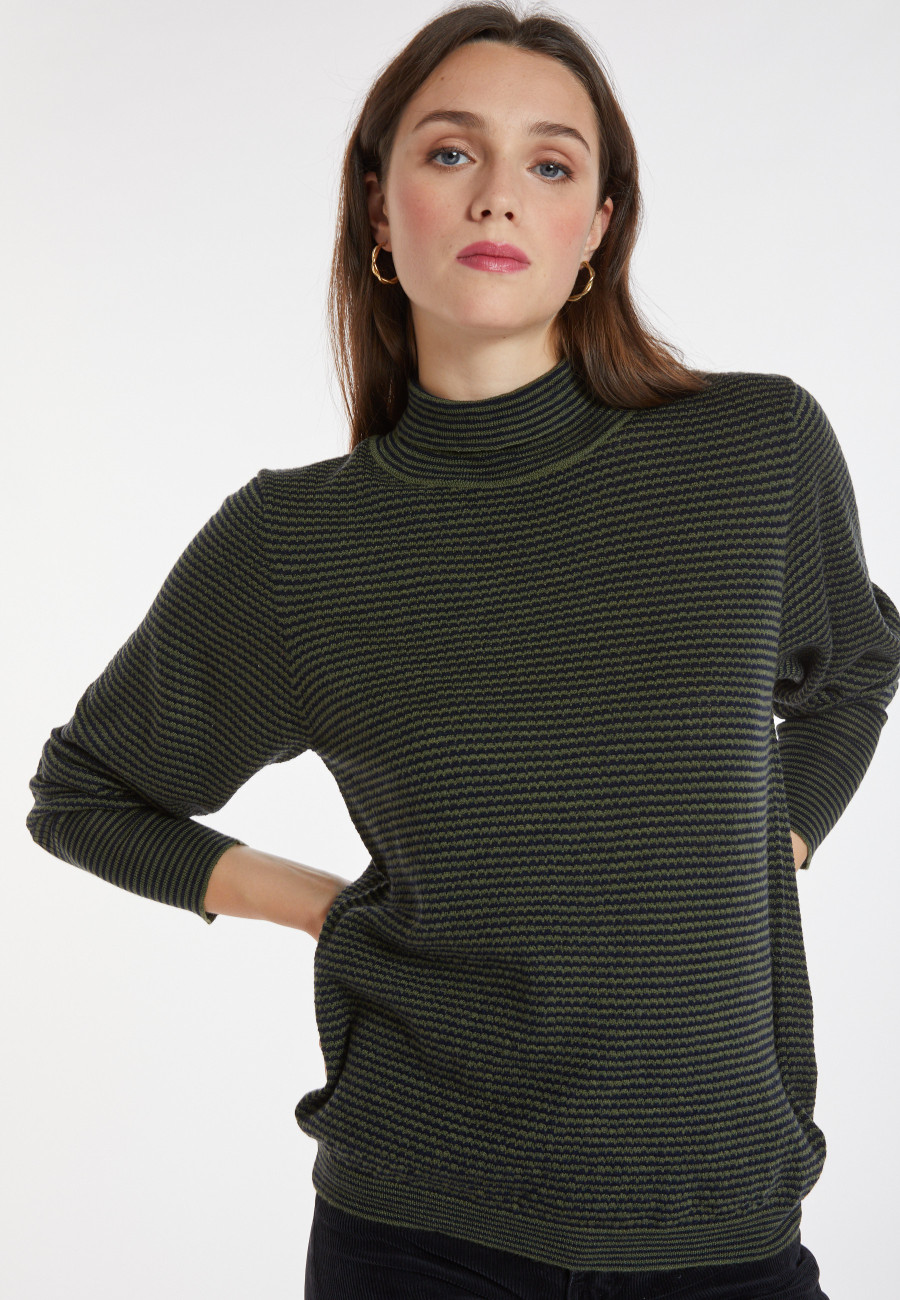 Merino wool striped sweater - Coco Merino wool striped sweater - Coco