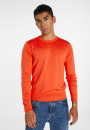 Pull col rond avec logo en laine mérinos - Eddie 8270