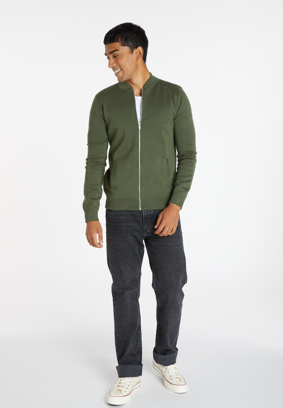 Veste à poches en laine mérinos - Archibald 8252 Veste à poches en laine mérinos - Archibald 8252