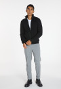 Zipped jacket in 4-ply cashmere - Balthazar