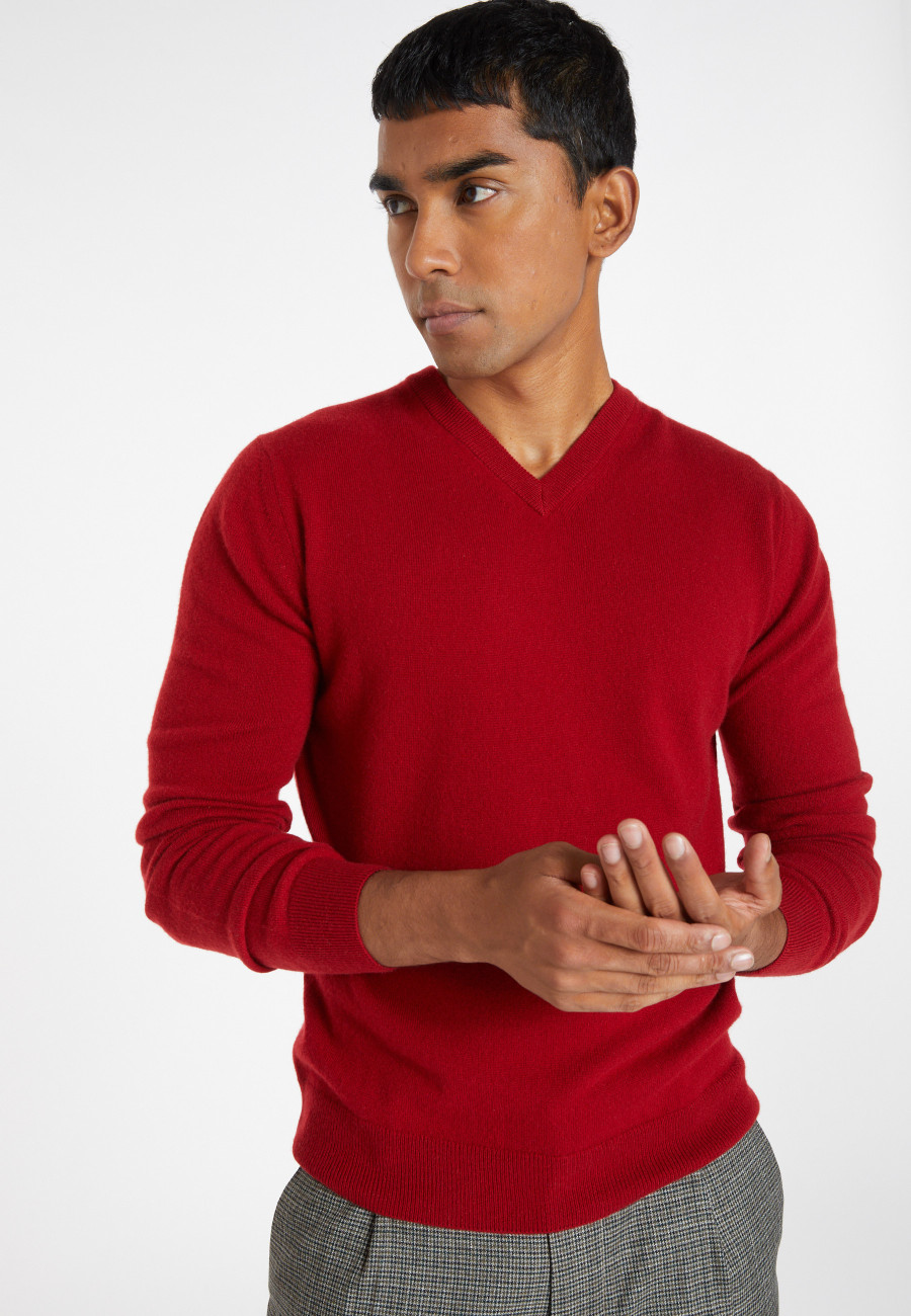 Cashmere V-neck sweater - Evann Cashmere V-neck sweater - Evann