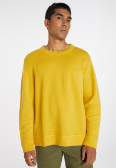 Wool and cashmere sweater with pocket - Sheridon
