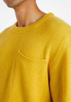 Wool and cashmere sweater with pocket - Sheridon