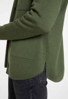 Merino wool button-down jacket - Samuel