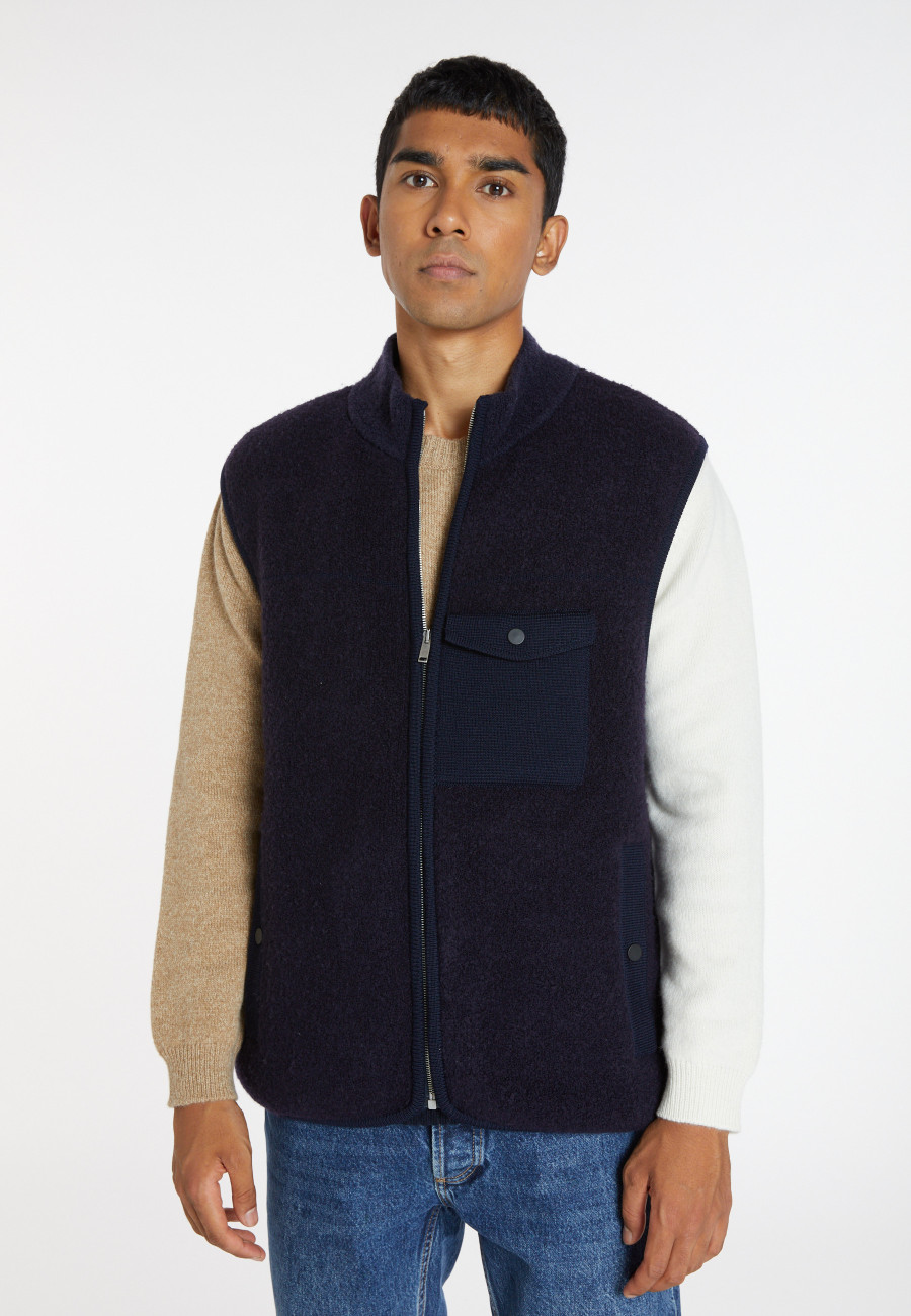 Veste sans manches en laine - Siegfried 8304 Veste sans manches en laine - Siegfried 8304