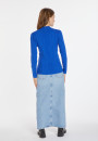 Pull col zippé en laine mélangée - Cacilda 8241
