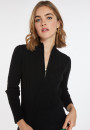 Pull col zippé en laine mélangée - Cacilda 8210