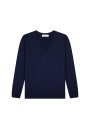 Merino wool V-neck sweater - Arya