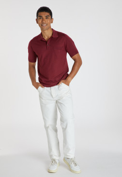 Polo Fil Lumière à motifs - Albin 9195
