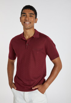 Polo Fil Lumière à motifs - Albin 9195