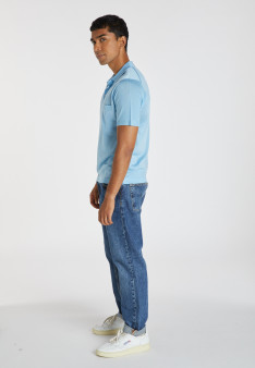 Fil Lumière patterned polo shirt - Anders