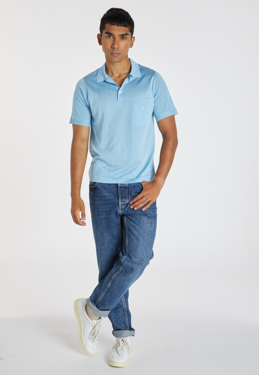 Polo Fil Lumière à motifs - Anders 6748 Polo Fil Lumière à motifs - Anders 6748