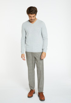 Pull col V en cachemire - Ferdinand 6350