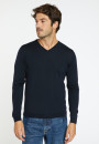 Pull col V en laine - Fox 6340