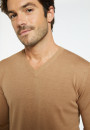 Pull col V en laine mérinos - Badyss 6630