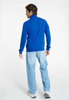 Pull col roulé en cachemire - Eduardo 8241