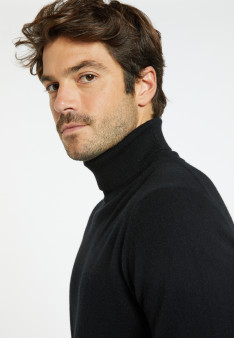 Pull col roulé en cachemire - Eduardo 8210