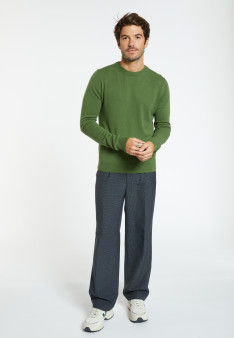 Pull col rond en cachemire - Evain 8252