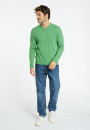 Pull col V en cachemire - Evann 8251