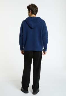 Hoodie en laine et cachemire - Fabio 8241