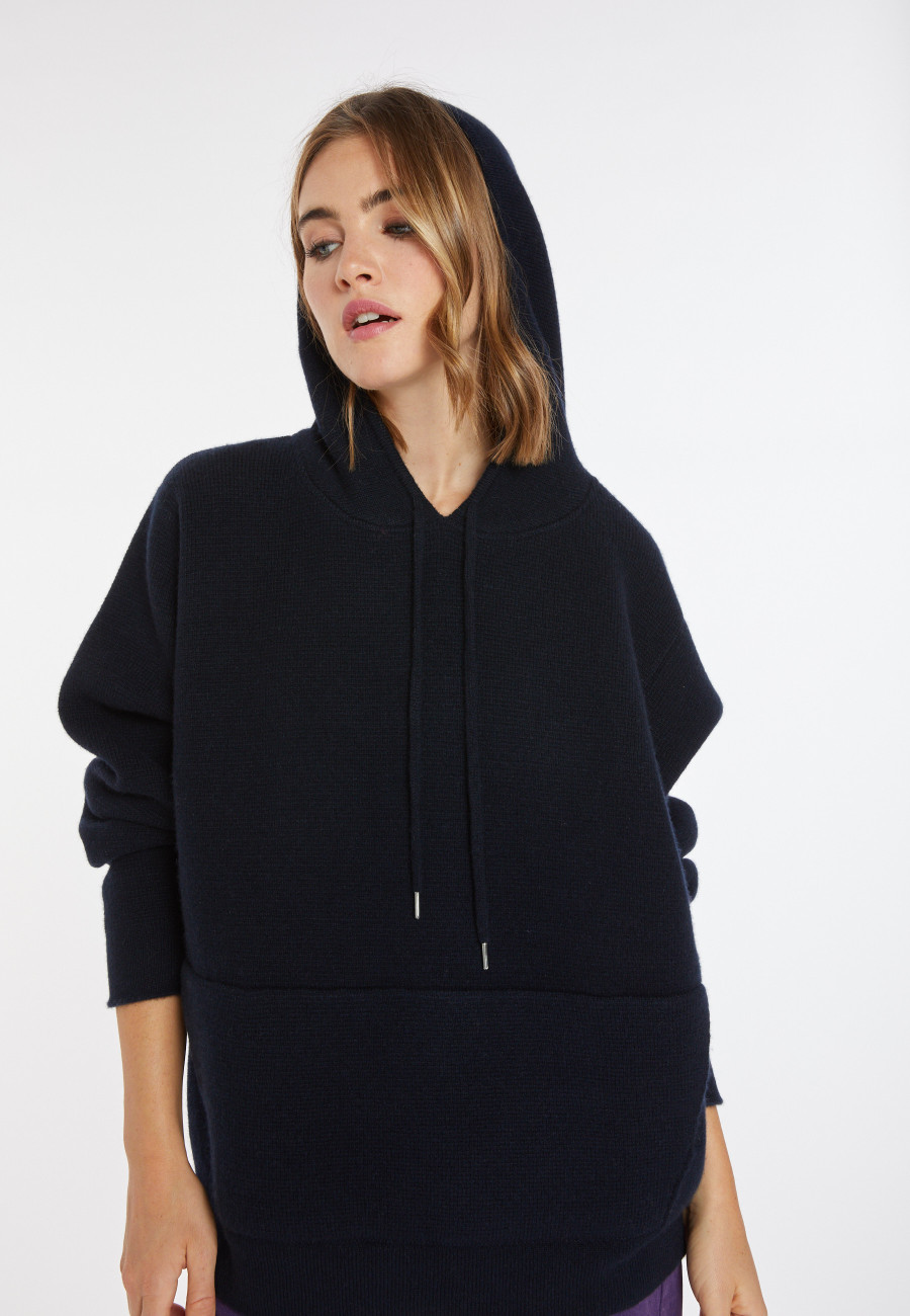 Hoodie en laine et cachemire - Fabio 8240 Hoodie en laine et cachemire - Fabio 8240