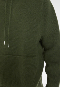 Hoodie en laine et cachemire - Fabio