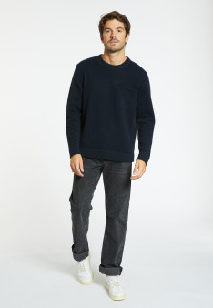 Wool and cashmere sweater with pocket - Sheridon