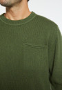 Pull en laine et cachemire avec poche - Sheridon 8252