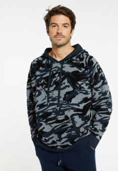 Hoodie graphique en laine mélangée - Steele