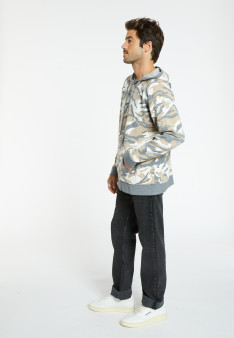 Hoodie graphique en laine mélangée - Steele