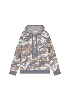 Hoodie graphique en laine mélangée - Steele