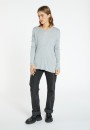 Bamboo Cashmere V-neck sweater - Barbara