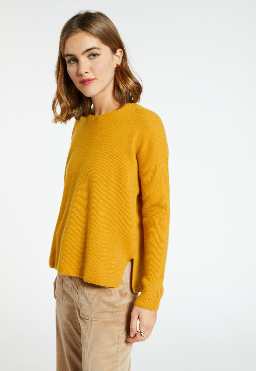 Pull col rond boutons arrière - Becky Pull col rond boutons arrière - Becky