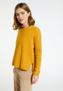 Pull col rond boutons arrière - Becky
