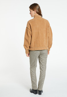 Wool zip-up jacket - Caledonia