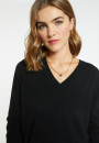 Pull col V en cachemire - Abel 8210