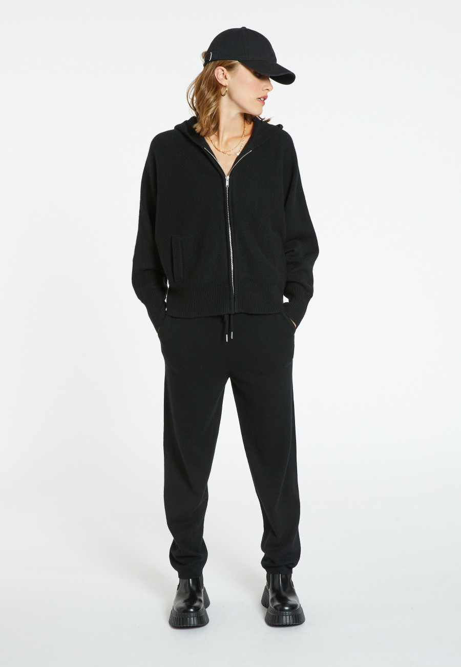 Zipped cashmere cardigan - Gabin Zipped cashmere cardigan - Gabin