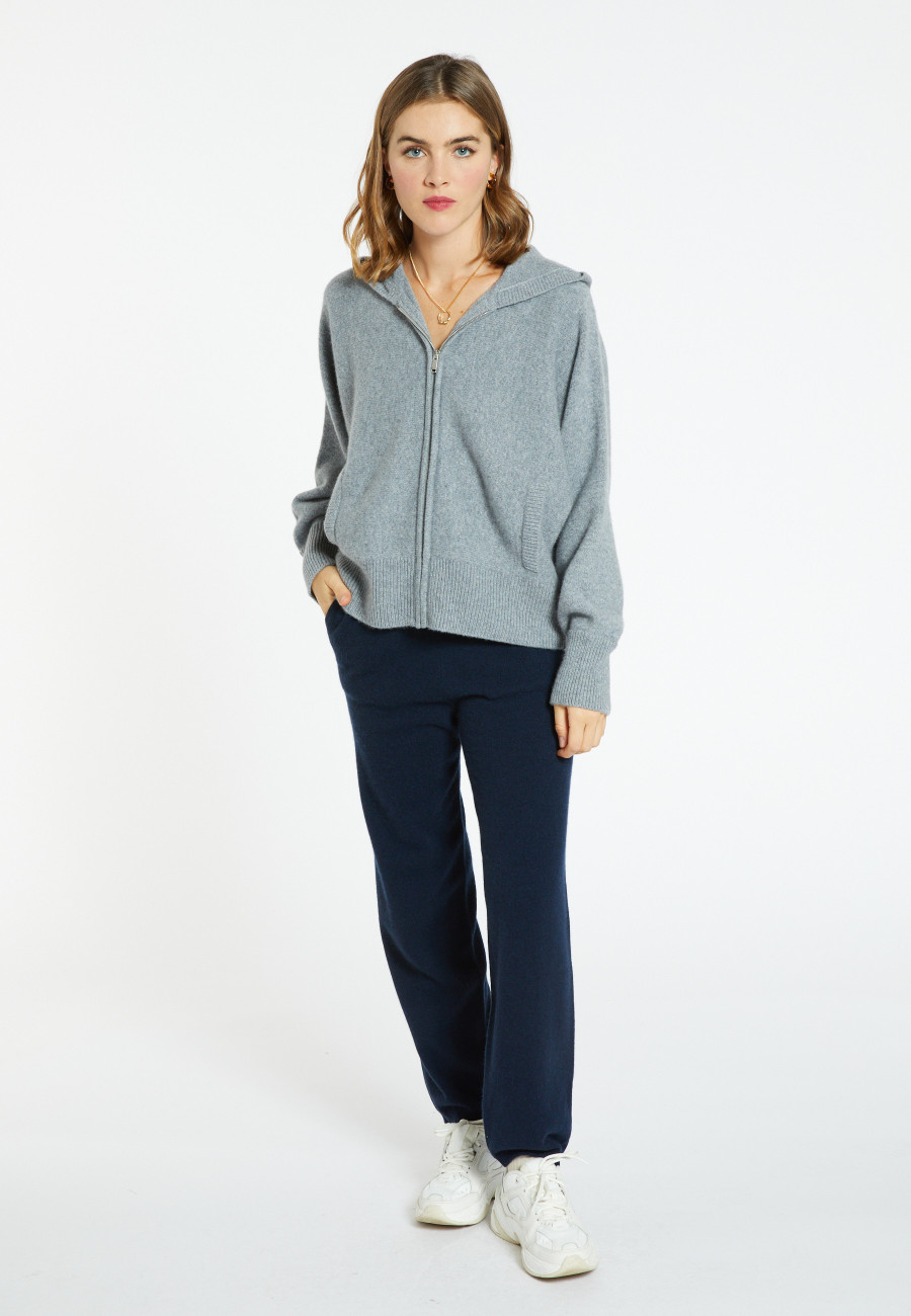 Zipped cashmere cardigan - Gabin Zipped cashmere cardigan - Gabin