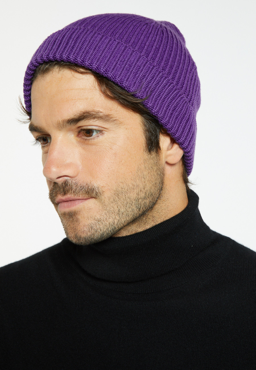 Ribbed wool hat - Gato Ribbed wool hat - Gato