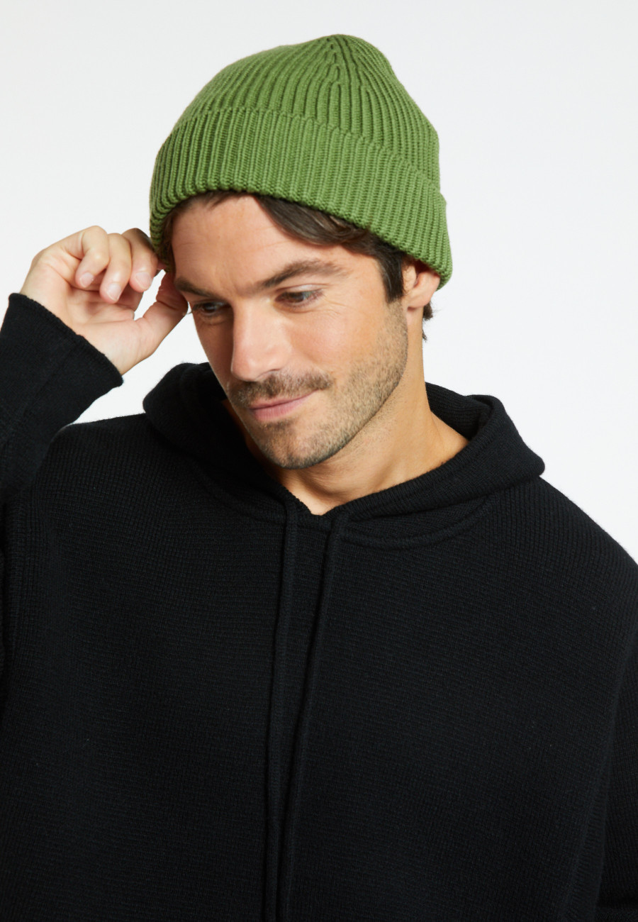 Ribbed wool hat - Gato Ribbed wool hat - Gato