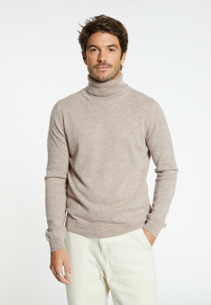 Pull col roulé en cachemire - Eduardo 8221