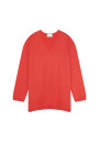 Loose-fitting merino wool sweater with pockets - Albertine