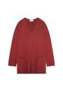 Loose-fitting merino wool sweater with pockets - Albertine