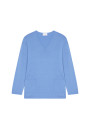 Pull ample à poches en laine mérinos - Albertine