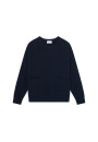 Pull ample à poches en cachemire et laine - Davina