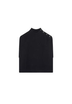 Pull sans manches en cachemire et laine - Anika