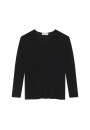 Bamboo cashmere V-neck T-shirt - Aelys