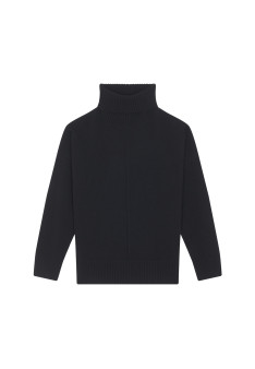 Pull col roulé à fentes en cachemire 4 fils - Adena