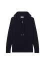 Gilet zippé capuche en cachemire - Emilien