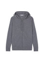 Gilet zippé capuche en cachemire - Emilien